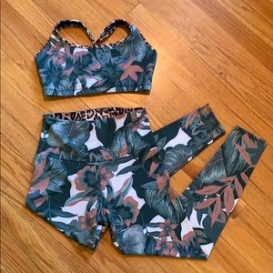 Onzie Midi Leggin & Matching Bra